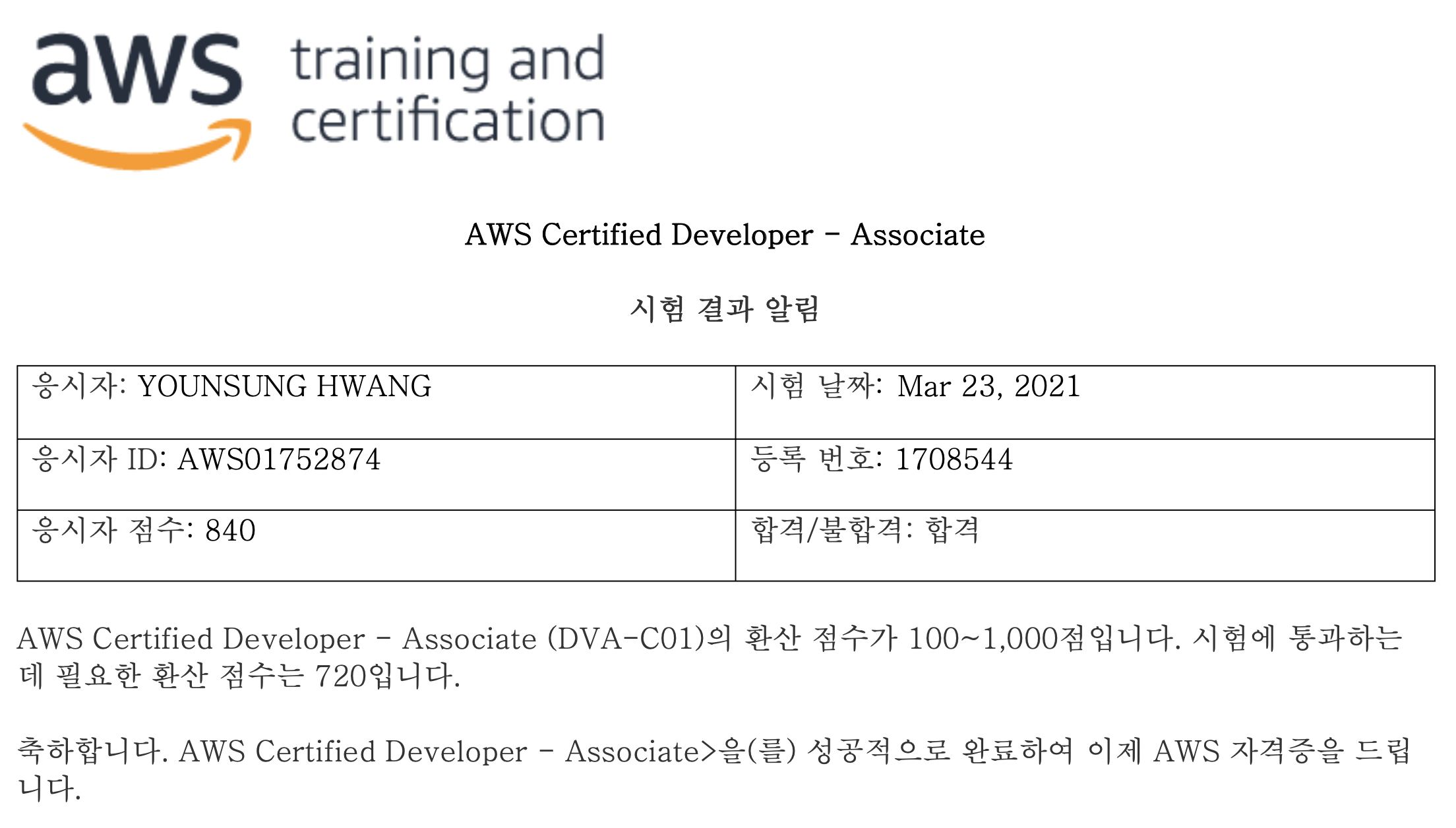 aws-dva-result